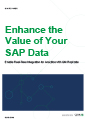 Enhance the Value of SAP Data with Real- Time Integration for Analytics